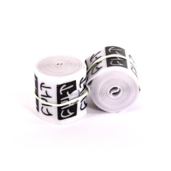 CULT Stack Logo Rim Tape Black (pair)